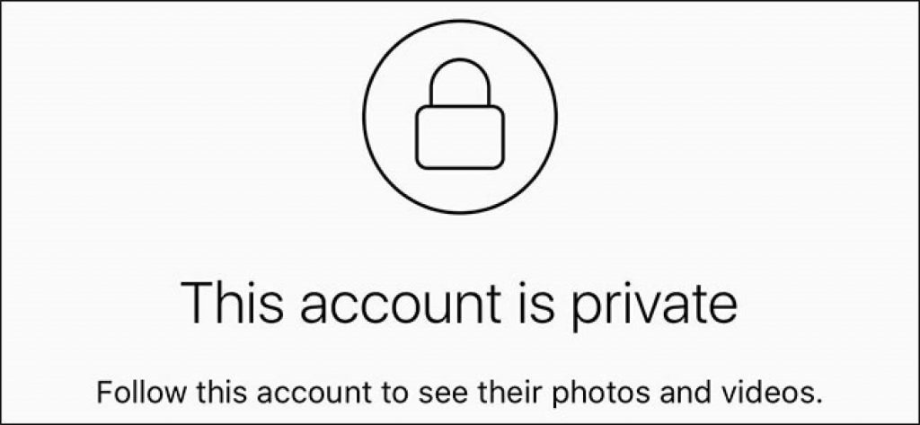 Private instagram Profile